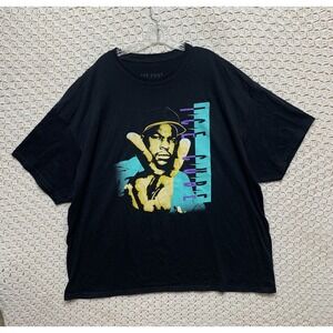 Ice Cube T Shirt Mens 3XL Hip-Hop Rap Music Boyz in the Hood Friday Cotton Black